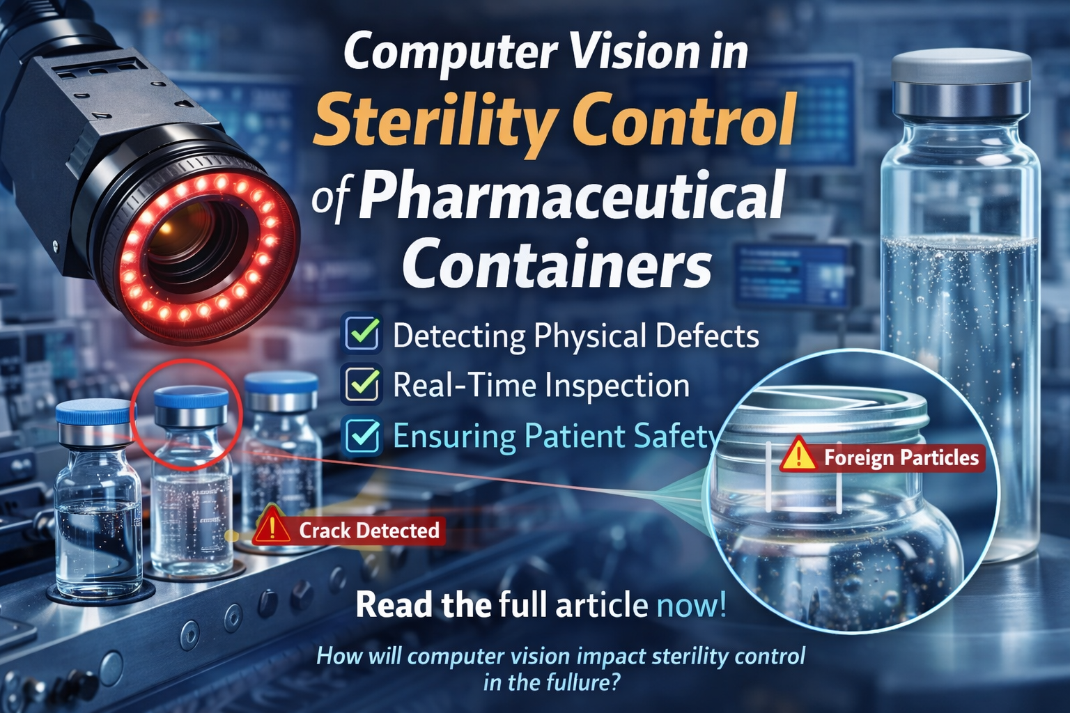 Sterility Control: Visual Analysis of Pharmaceutical Containers