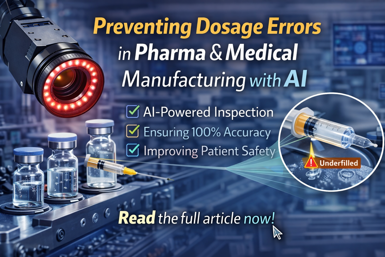 Pharmaceutical and Medical Industry: How to Prevent Visual Dosage Errors with AI Systems