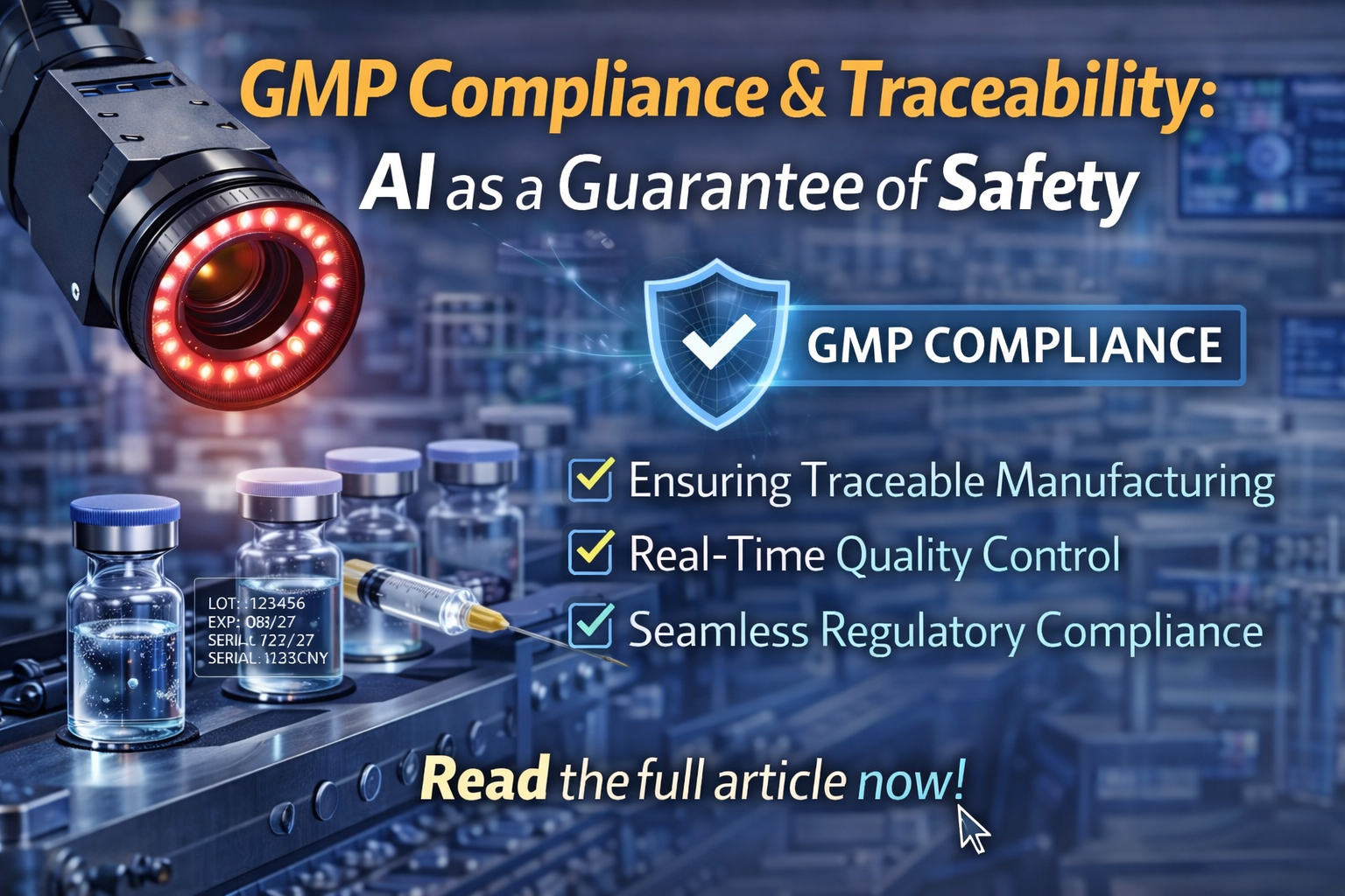 GMP Compliance and Traceability: AI as a Guarantee of Safety