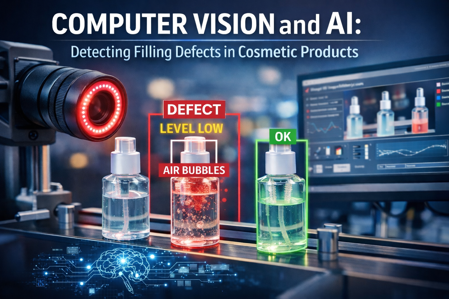 Detecting Filling Defects in Cosmetic Products with Computer Vision