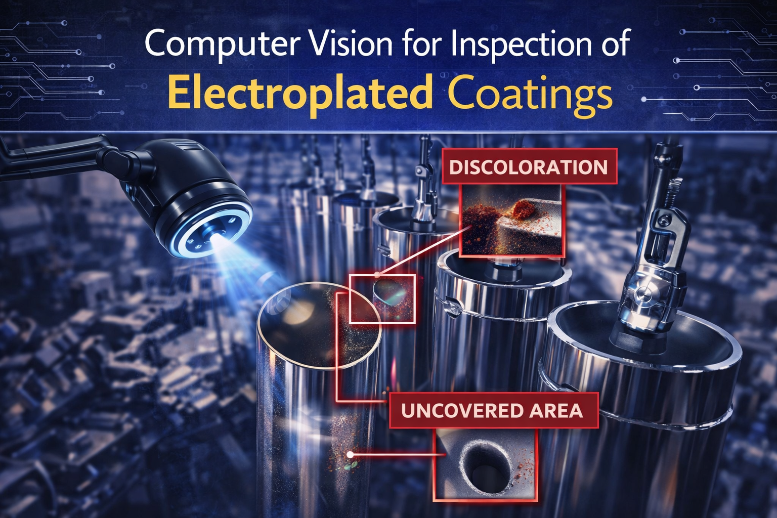 Computer Vision for Inspection of Electroplated Coatings
