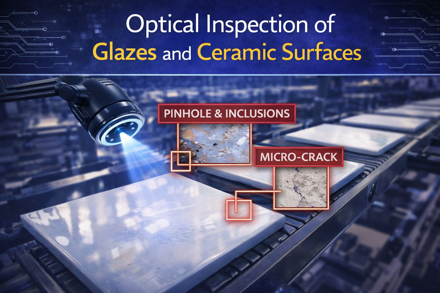 Optical Inspection of Glazes and Ceramic Surfaces