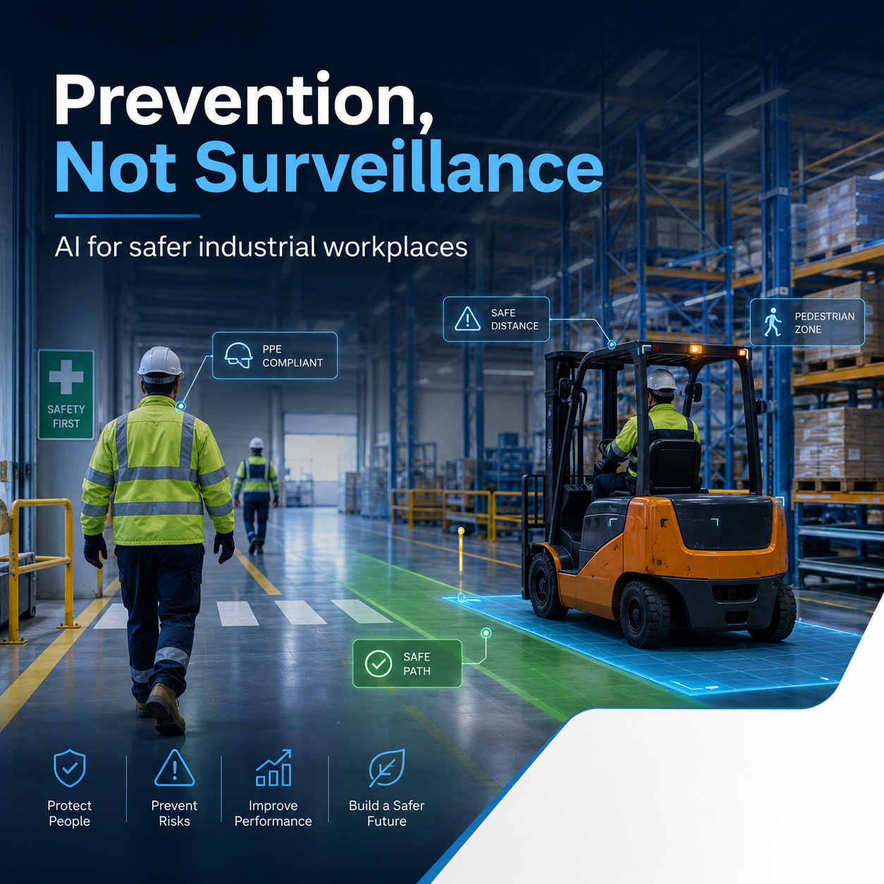 Tecnologia per prevenire, non per sorvegliare: il ruolo dell’AI nella sicurezza operativa in fabbrica