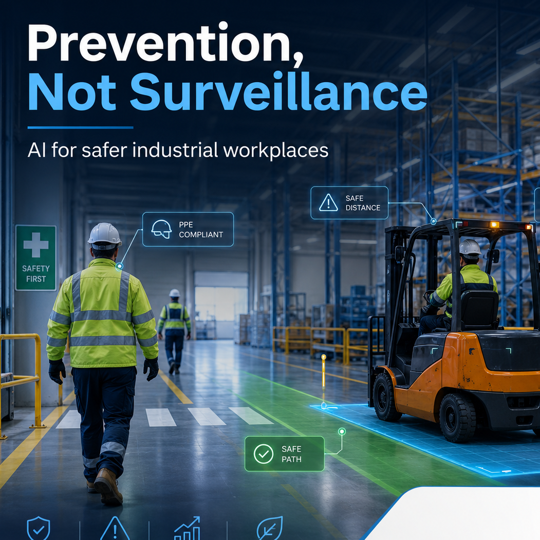 Technology for Prevention, Not Surveillance: The Role of AI in Operational Safety in Production Environments