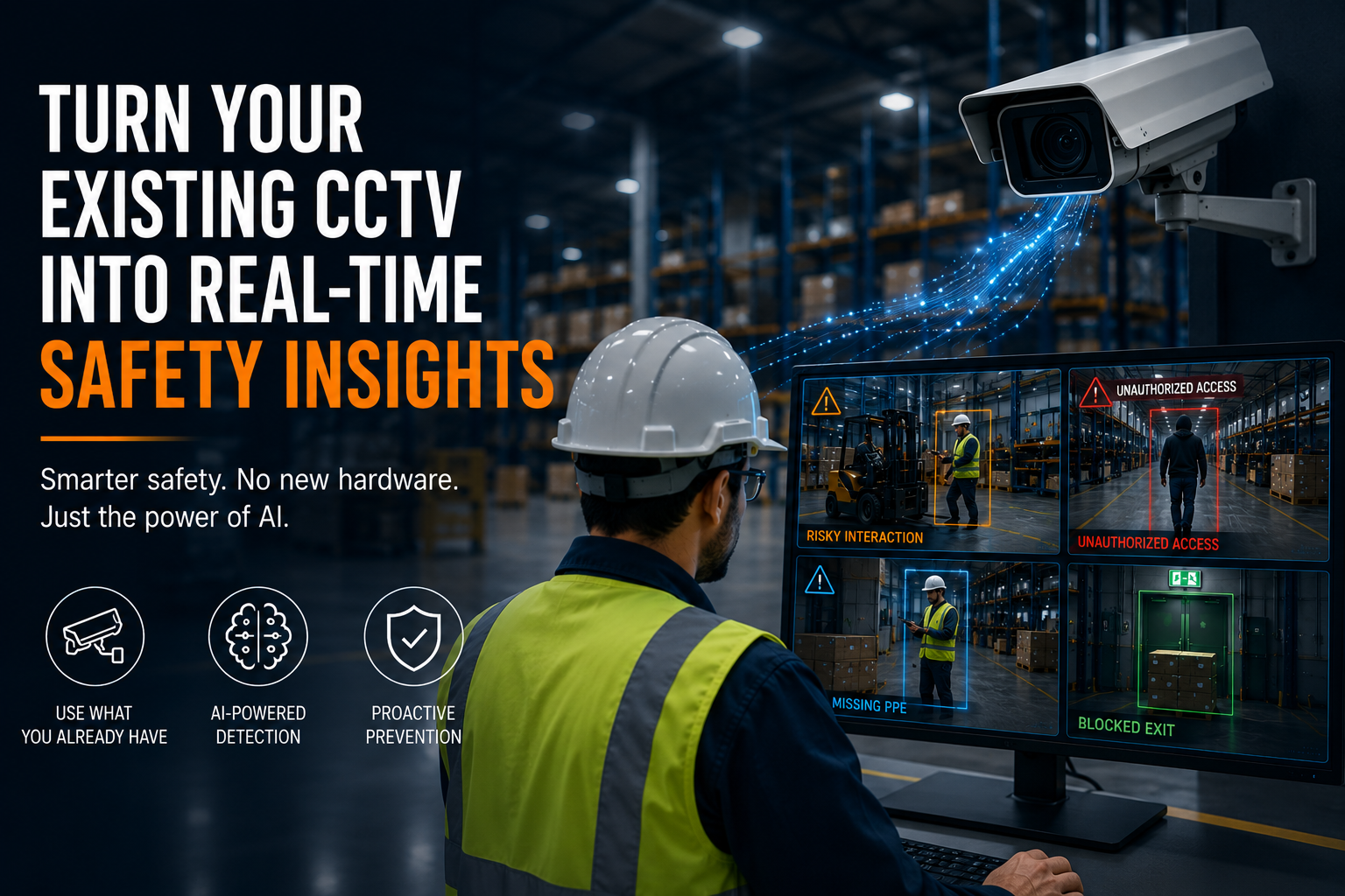 Dalla Videosorveglianza alla Safety Intelligence: Come Trasformare le Telecamere Esistenti in Sensori Intelligenti per la Sicurezza