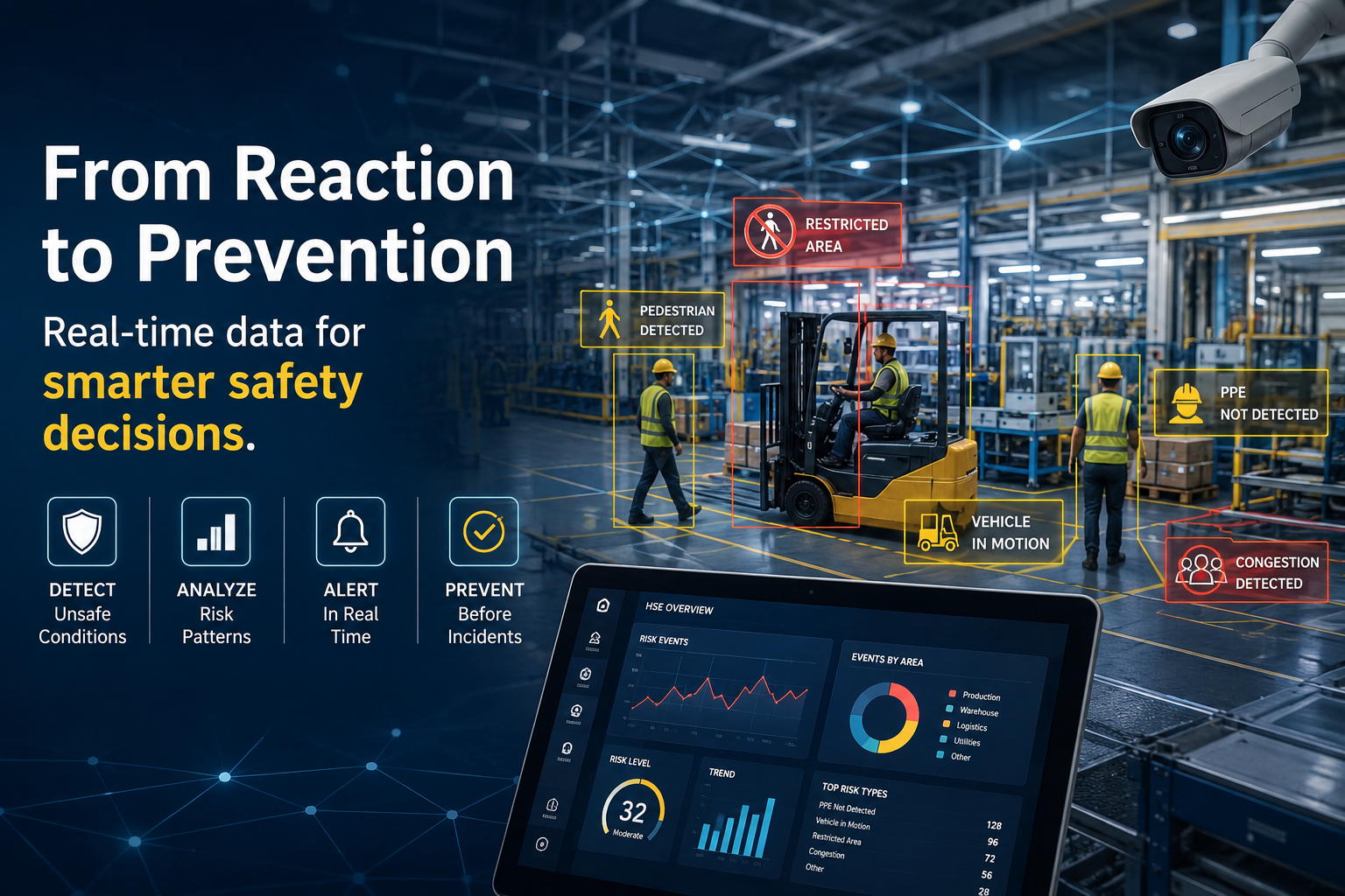 Dalla Reazione alla Prevenzione: Come i Dati in Tempo Reale Trasformano la Sicurezza sul Lavoro