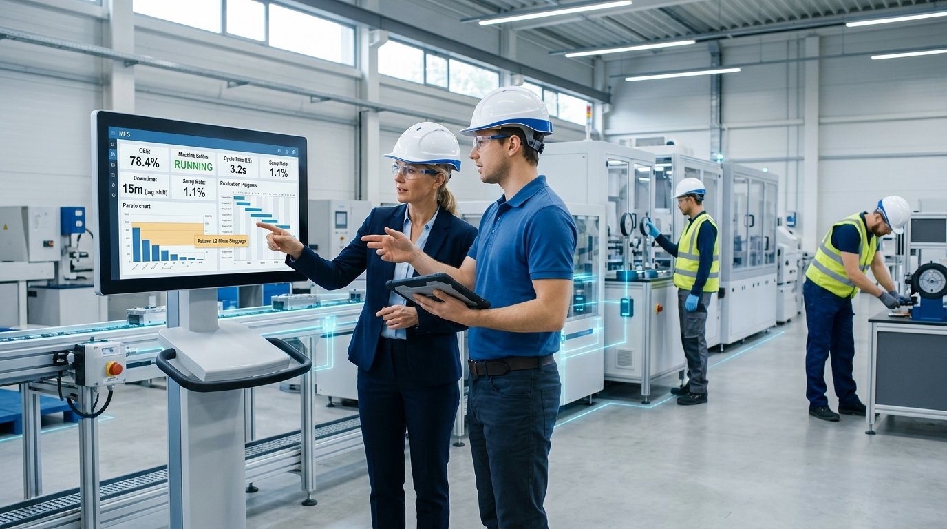 Dalla raccolta dati all’Operational Excellence: perché il MES è molto più di uno strumento di monitoraggio