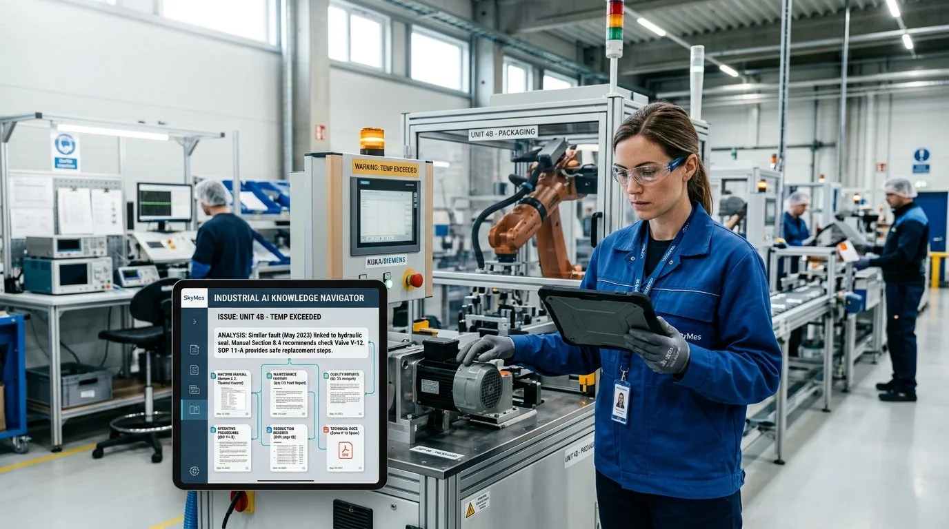 How RAG Connects Manufacturing Knowledge Across the Factory