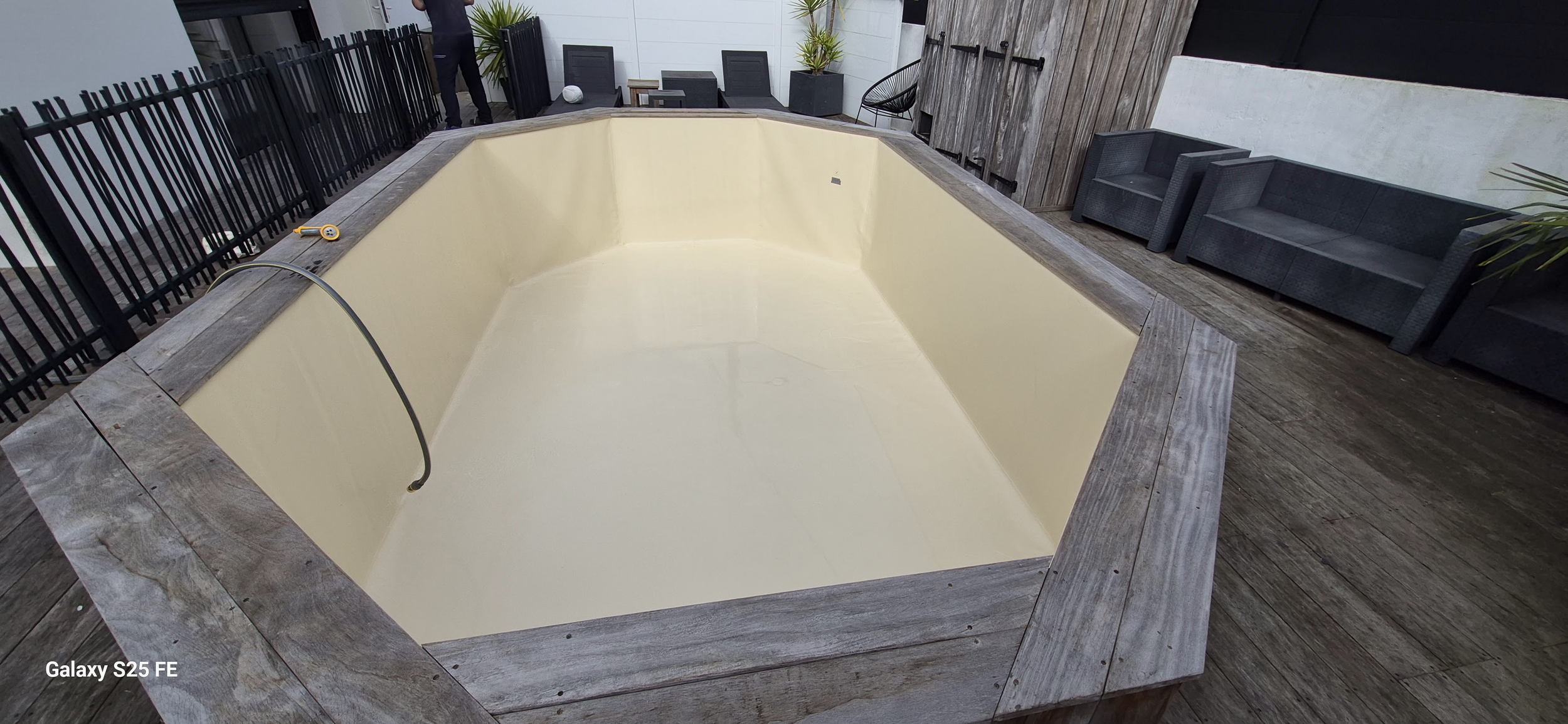 Rénovation PVC piscine hors sol