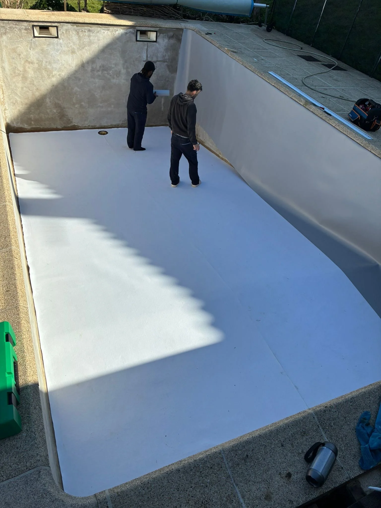 Rénovation piscine maçonnée