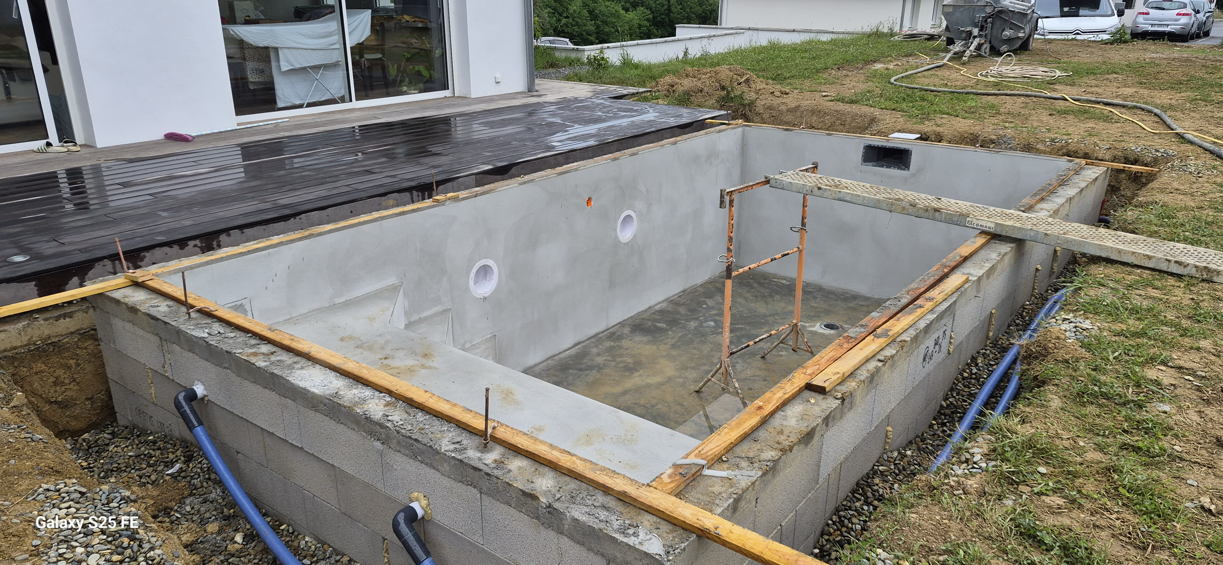 Création et installation piscine maçonnée
