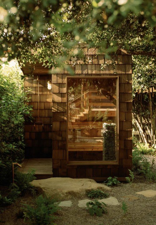 designing the perfect outdoor sauna setting in the western suburbs of chicago