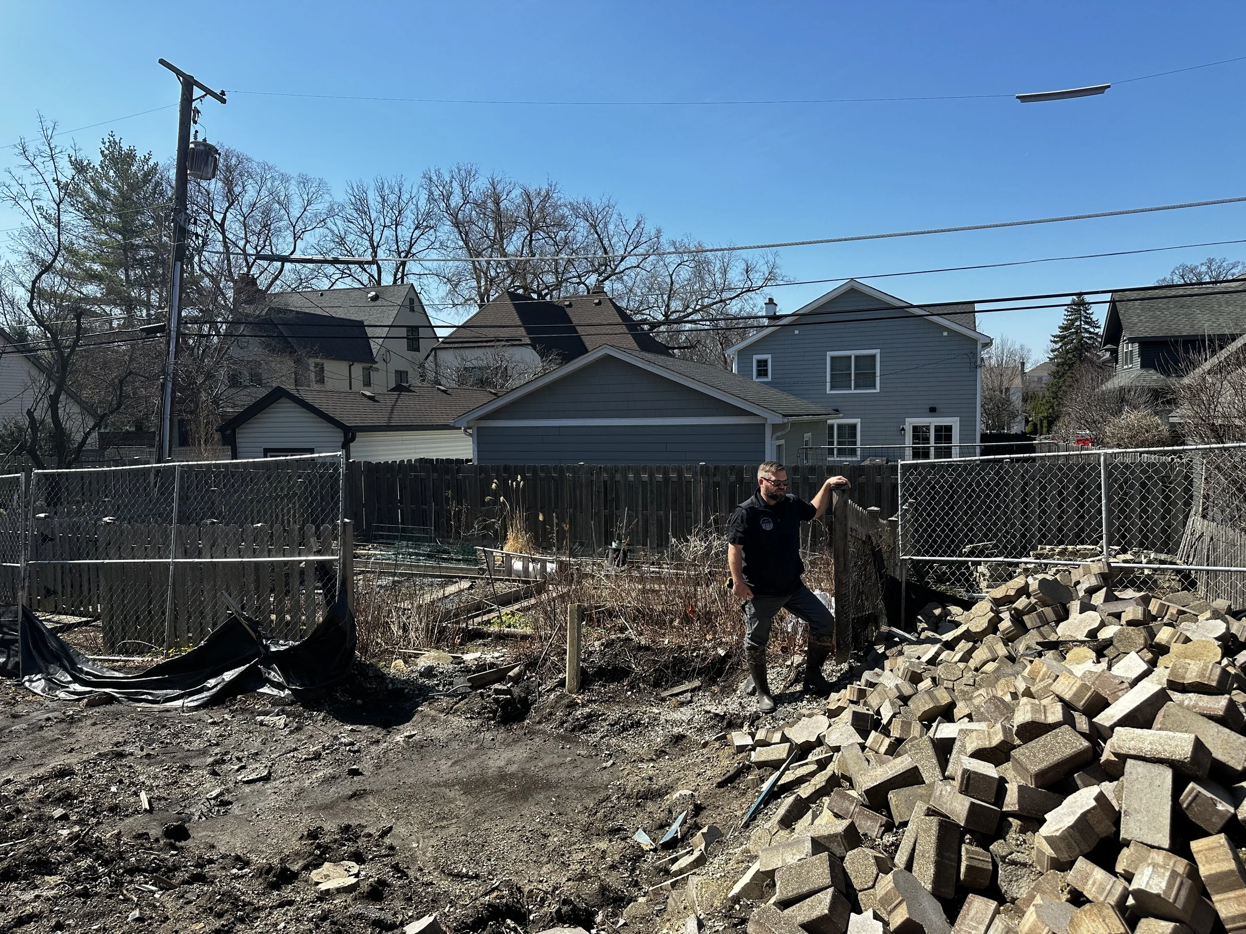 bringing a well-loved garden back to life after construction