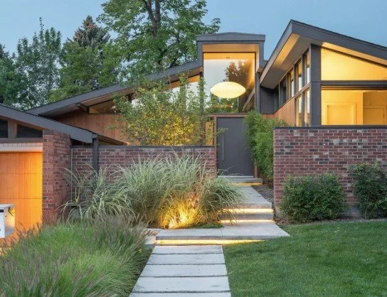 bringing mid-century modern outdoor living to life in plainfield
