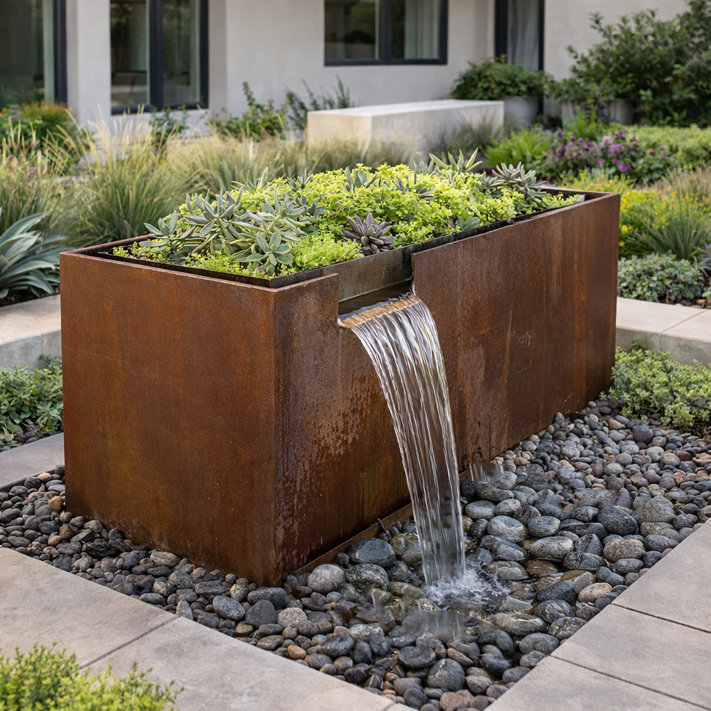 adding life, sound, and beauty with backyard water features