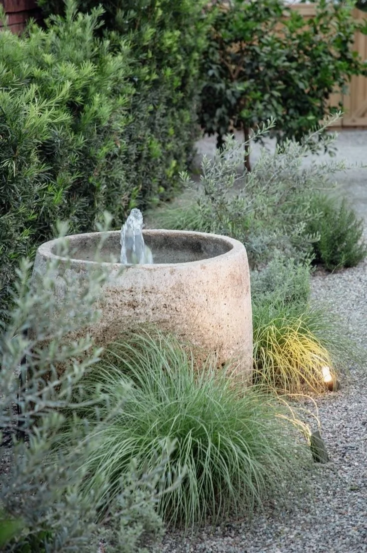 a quiet little bit of water in the garden