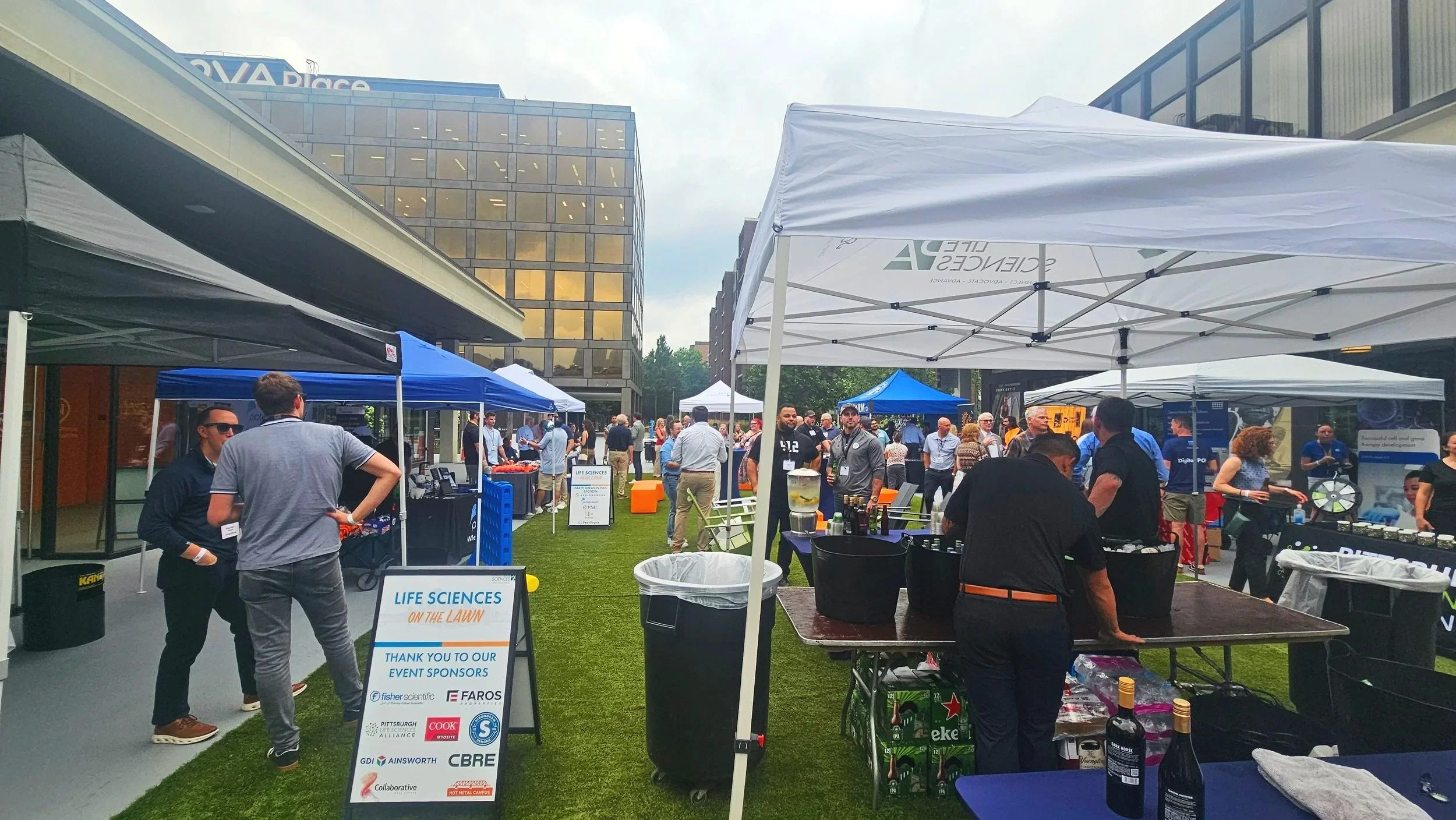 A Classic Summer Event with a Twist: Tailgate Brings the Life Sciences Community Together