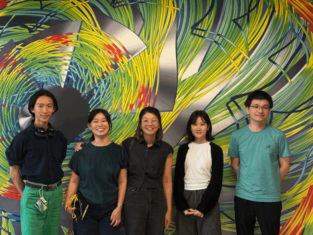 The Kicks Lab team, made up of an interdisciplinary group of students.