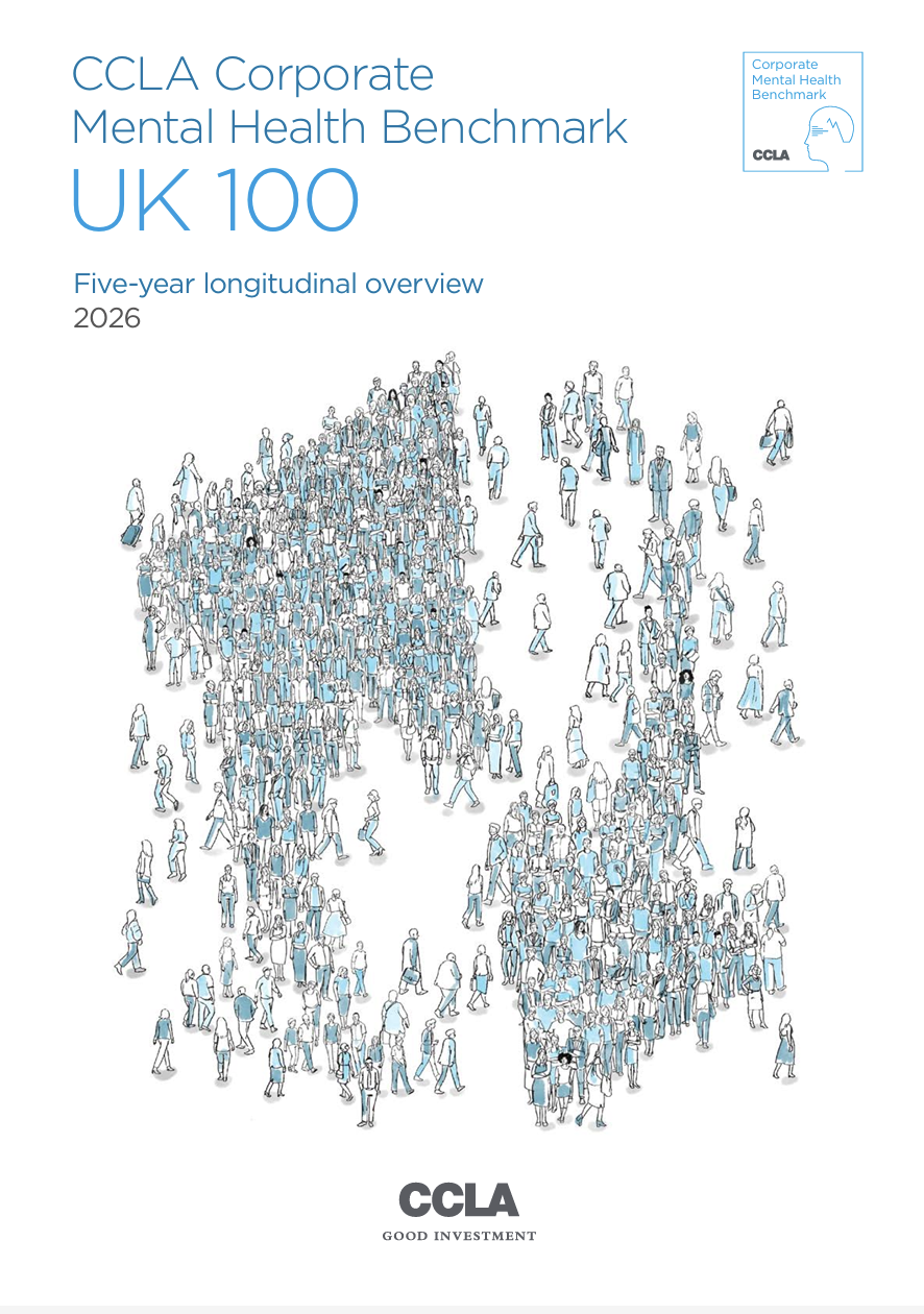 Five years of the CCLA Corporate Mental Health Benchmark - what does the data show?