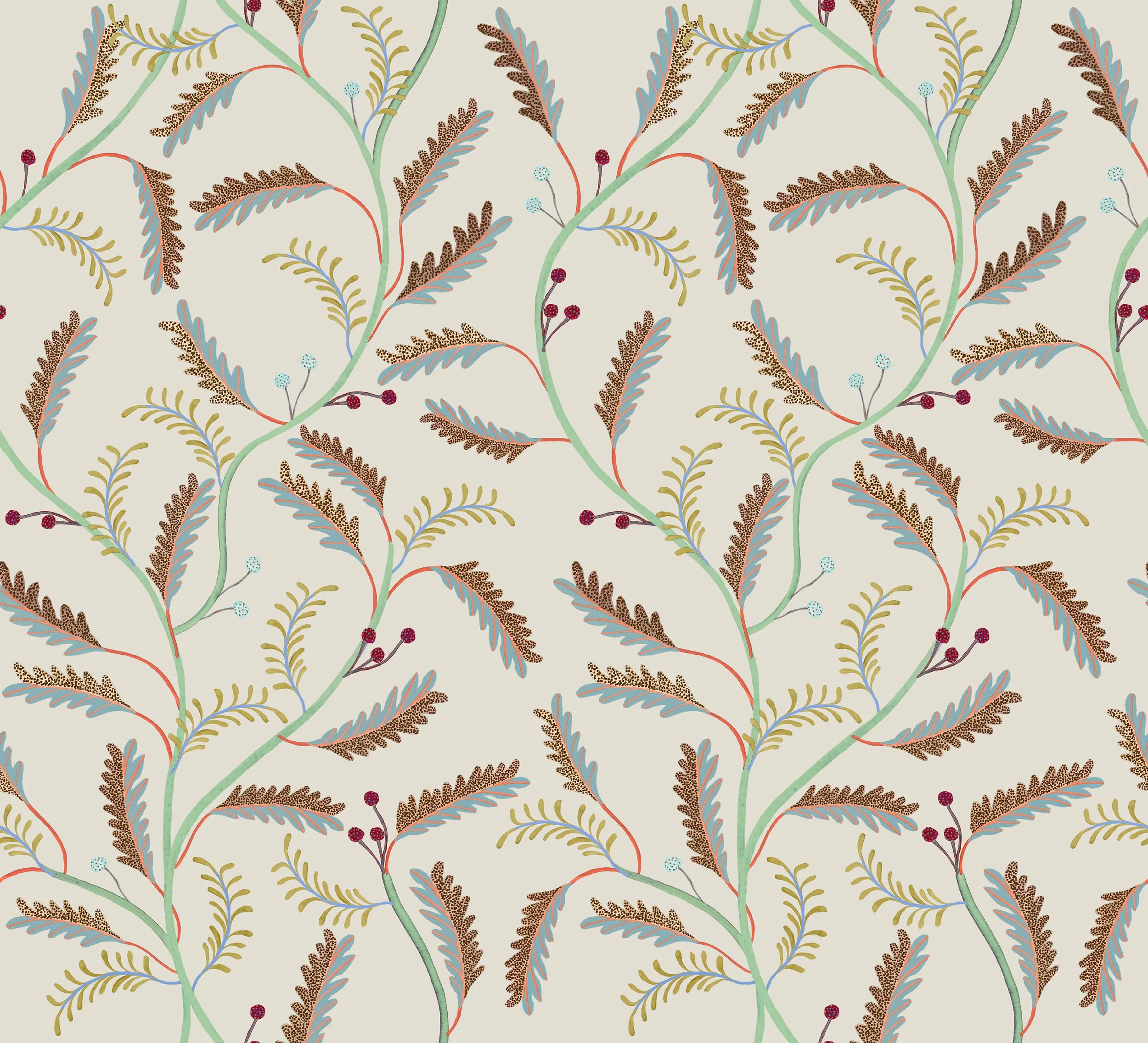 Leaf Lace - Red Currents