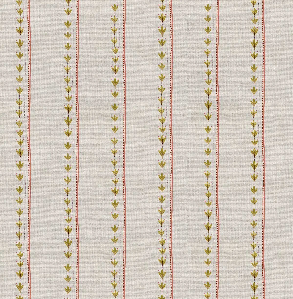 FERN STRIPE 'AUTUMN' - FABRIC