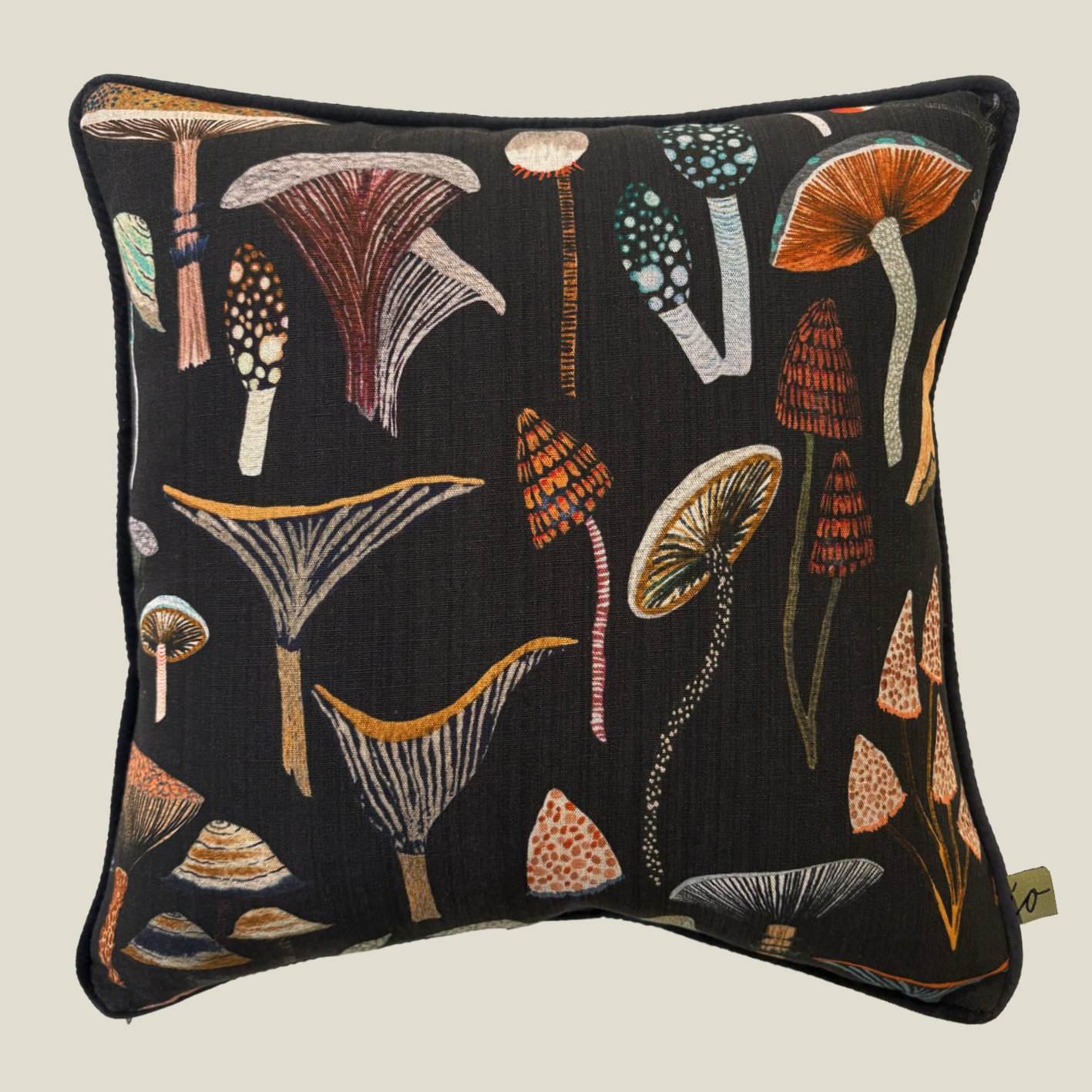 Inky Mushrooms - Cushion