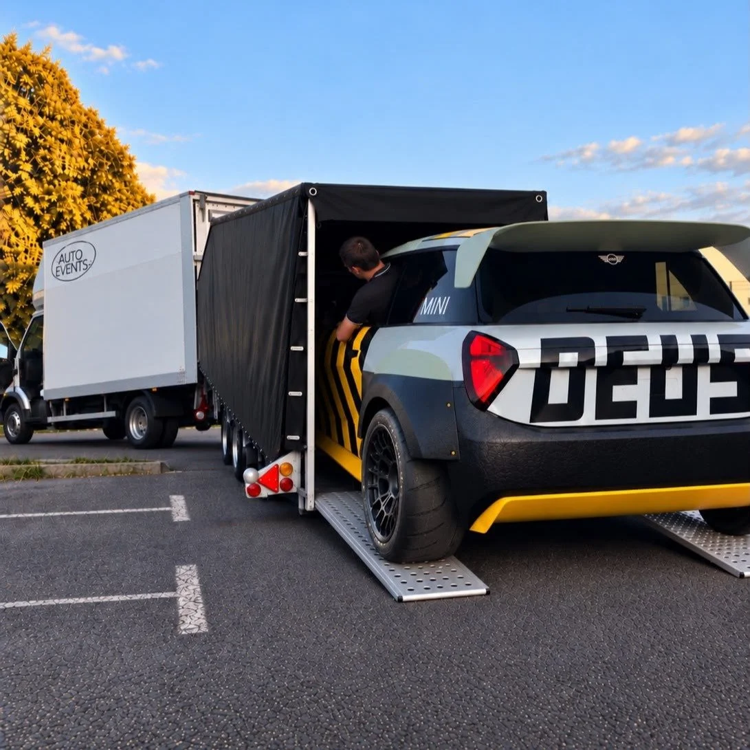 @mini x @deusexmachina pr&eacute;sentent &laquo; The Skeg &raquo;. 🏎️⚡ 

Cette cr&eacute;ation unique parcourt la France, et @autoevents.fr accompagne @mini_fr &agrave; chaque &eacute;tape de la tourn&eacute;e.

Sur le terrain, nous g&eacute;rons l&