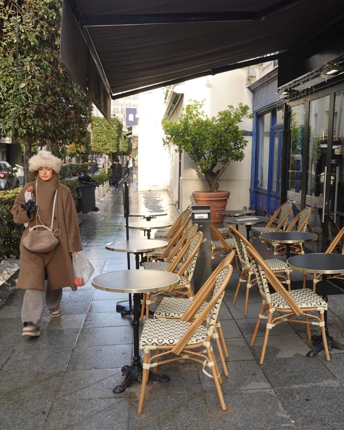 Cold outside &amp; tasty inside ☺️