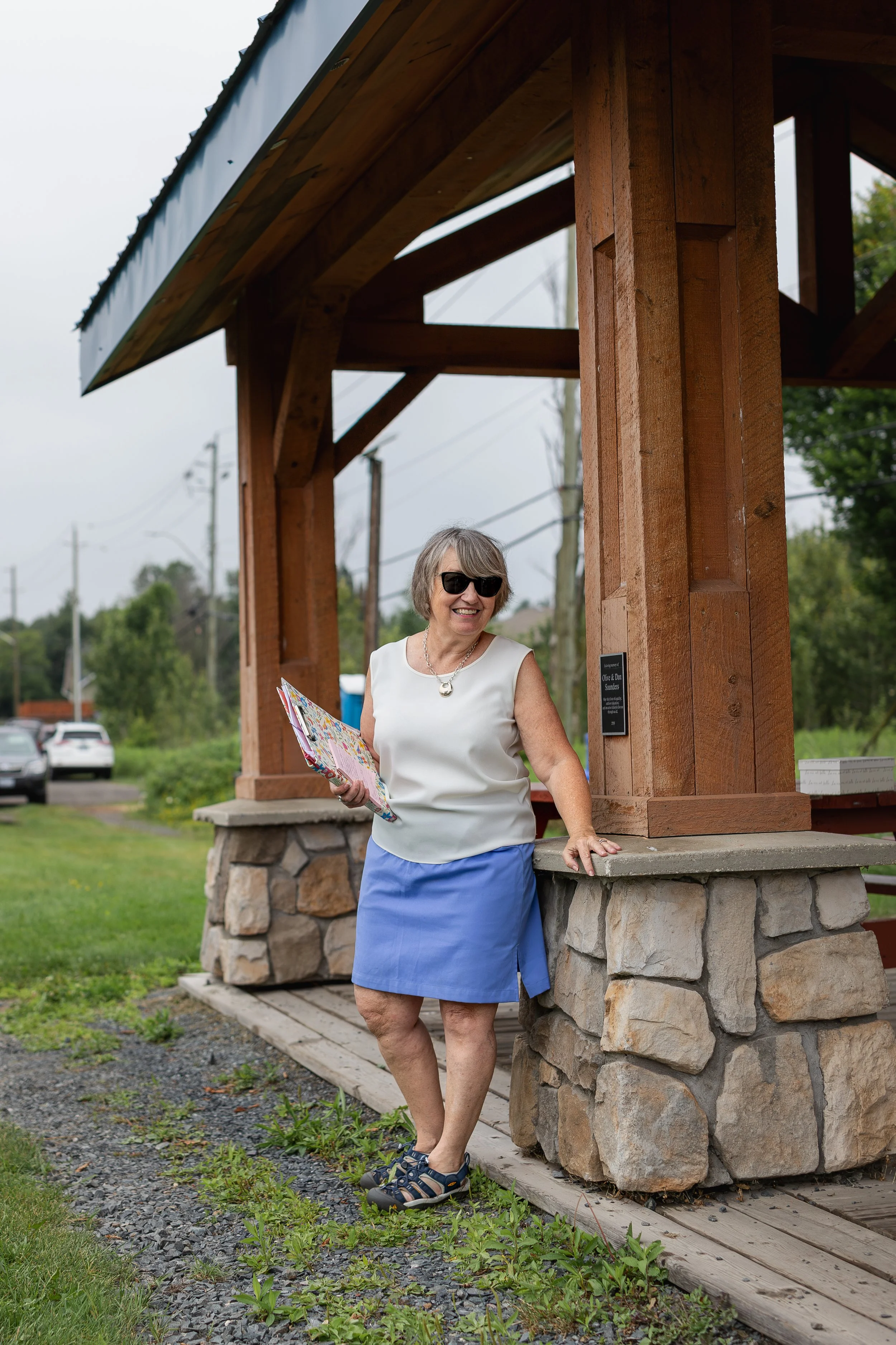 Nancy talks with CBC Radio about Park Your Stories!