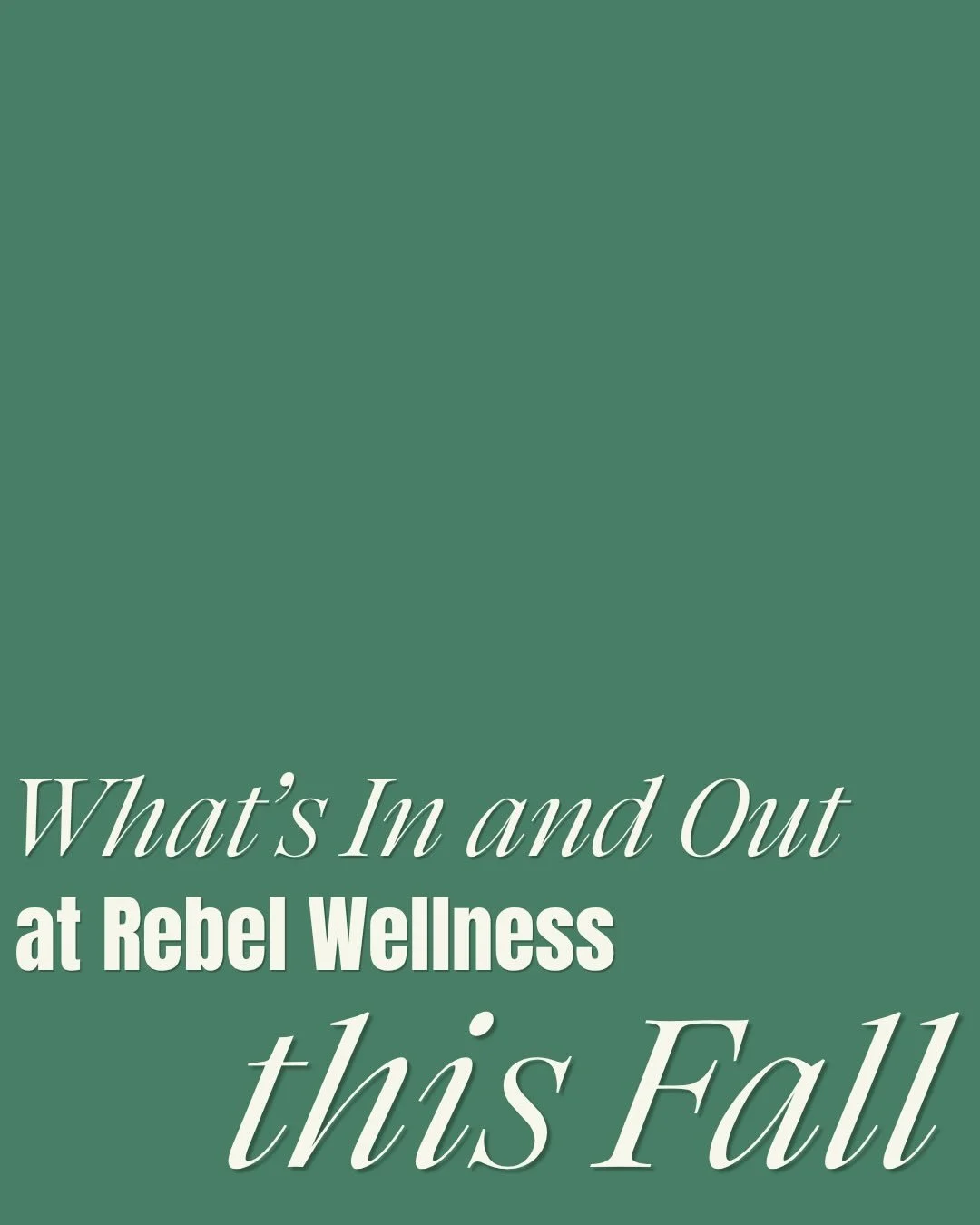 Here&rsquo;s your fall trend forecast 🍂

Wellness | Group Fitness | Pittsburgh

Check in and hop to it! 

You don&rsquo;t have to earn anything that makes you happy. 💚

Yes. You. Can. 

Checking your form is the main reason for the mirror. 💪🏼

Ne
