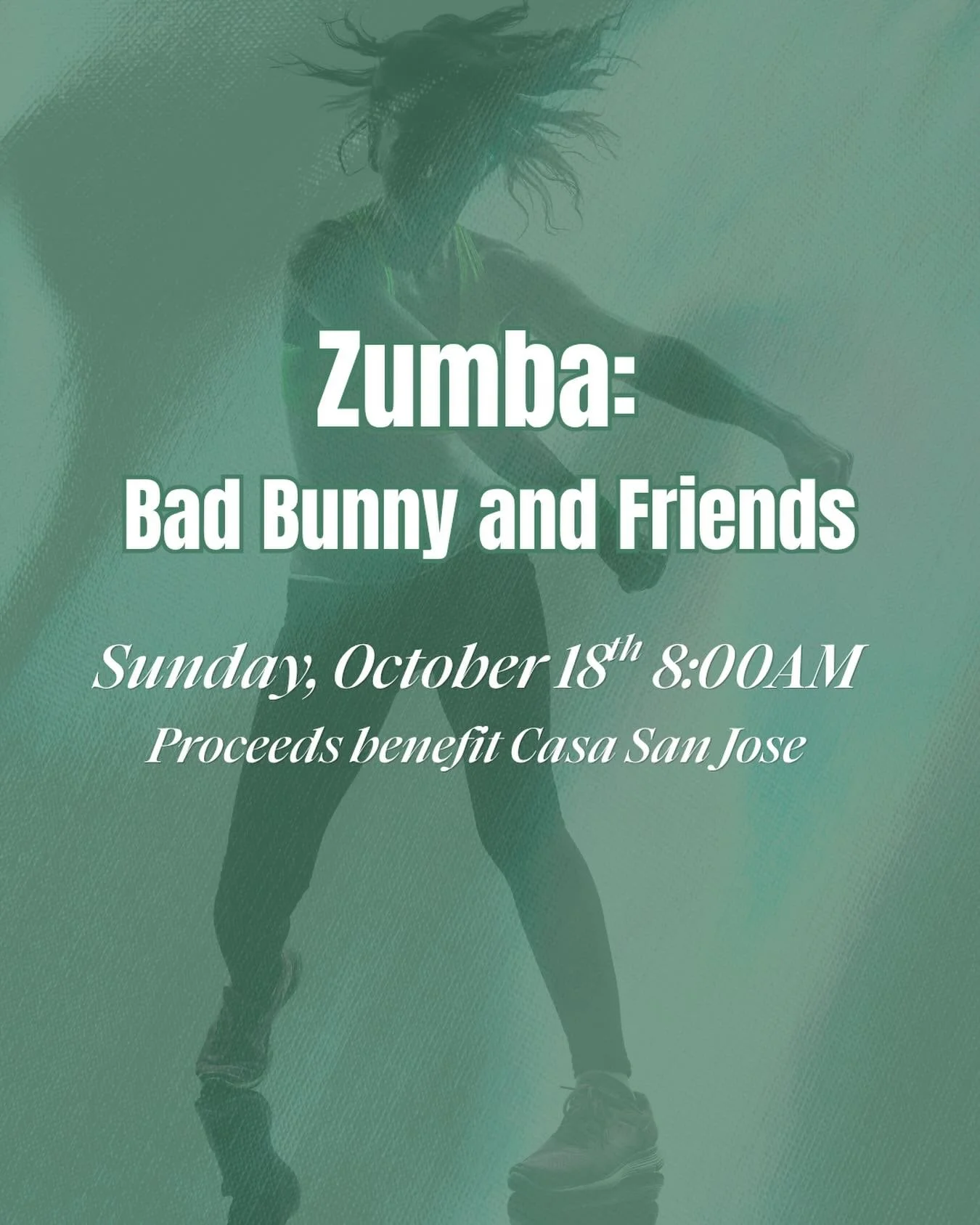 Ready to spice it up, Rebels?

Join us for Zumba: Bad Bunny and Friends on Sunday, October 18th at 8:00AM! One hour of cardio dance and fitness to the music of our favorite Puerto Rican and Latinx artists lead by @lesliebenedetto and Krista! 

A port