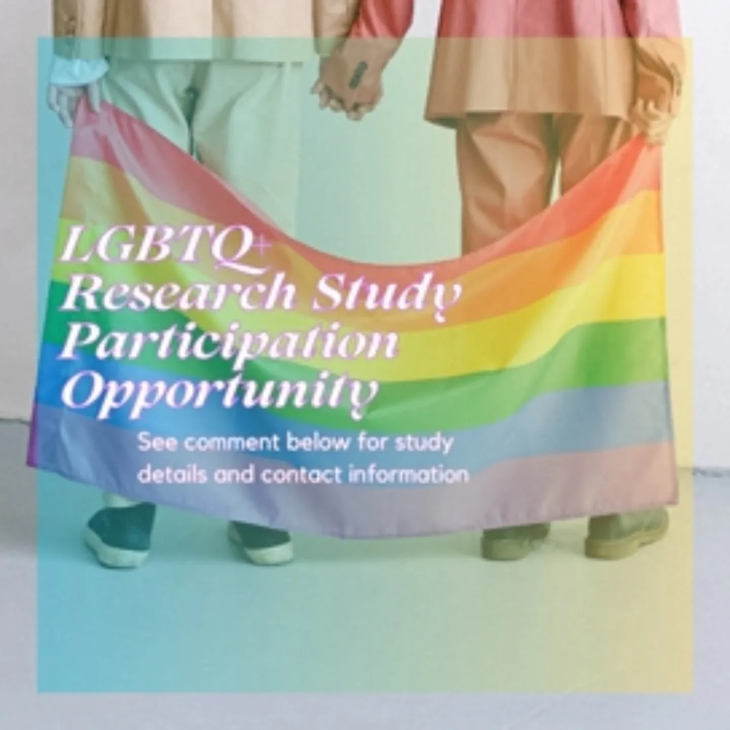 Do you identify as a part of the LGBTQ+ community? Are you 60 years old or greater? Would you like to share your stories as an LGBTQ+ person within the community? If you answered &ldquo;yes&rdquo; to these three questions, you are invited to particip