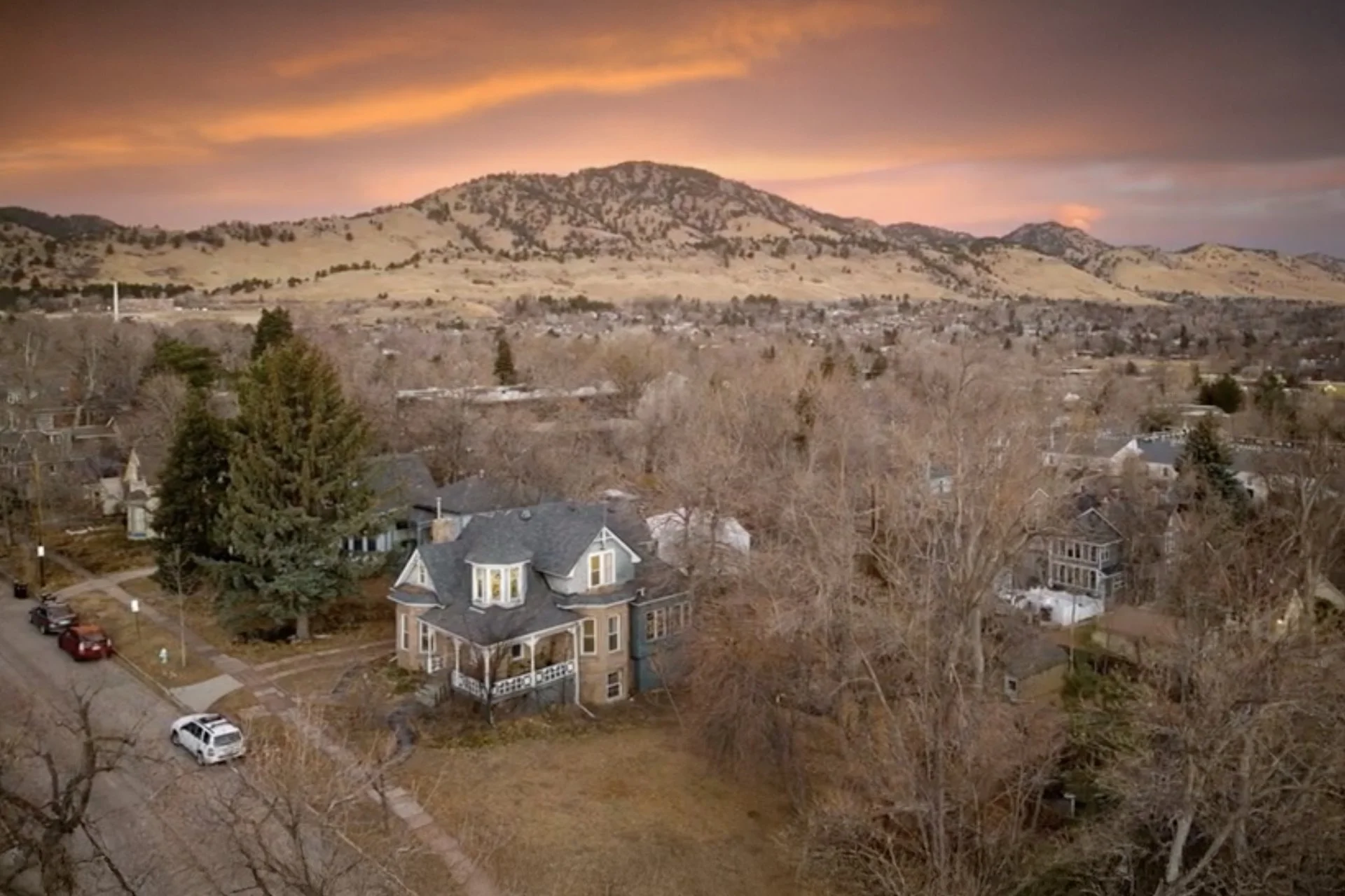 Exterior custom built home