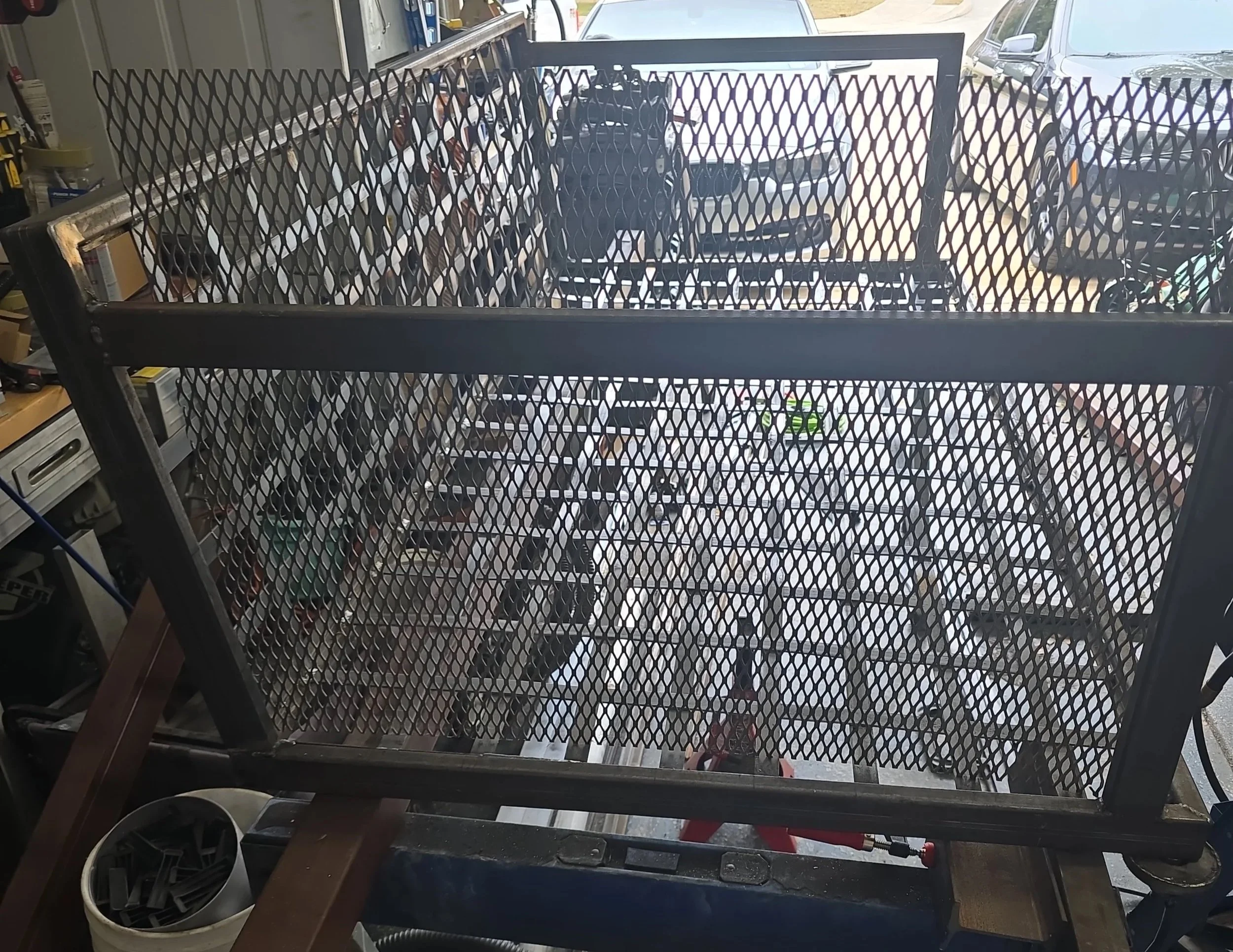 Fabrication of Custom Benches and Support Rails