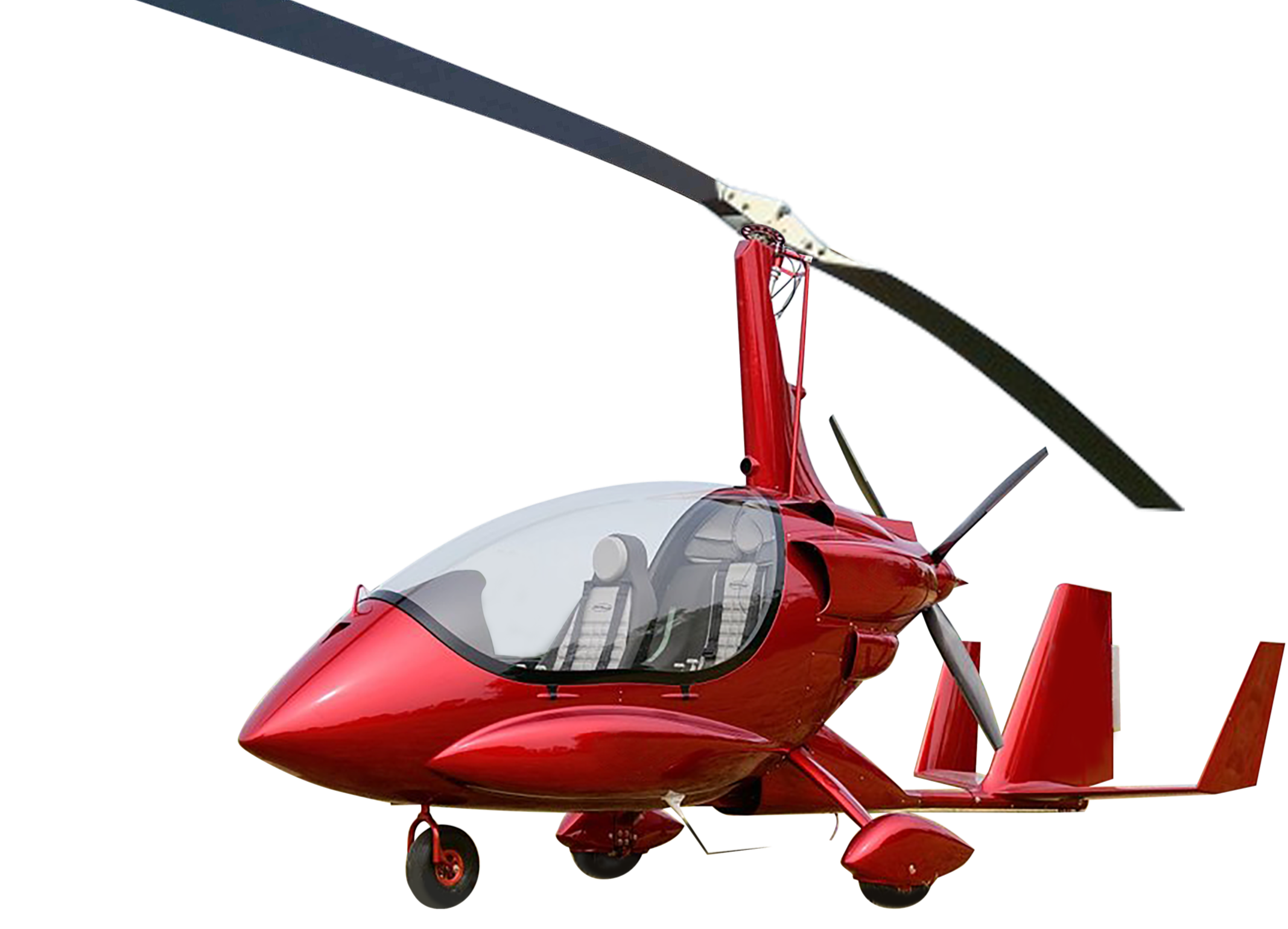 Red M26 gyroplane