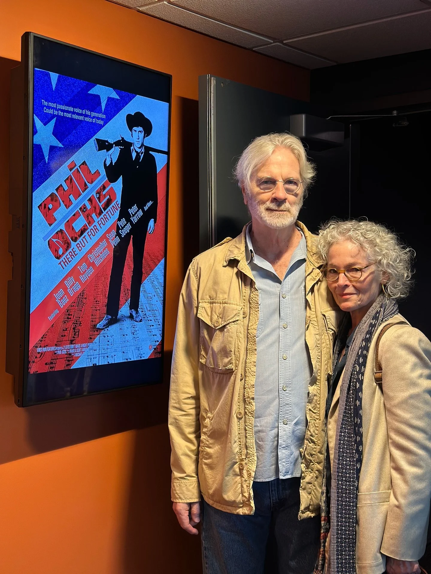 &ldquo;Where&rsquo;s Phil Ochs when we need him!!!!!!!&rdquo; - Amy

Last week, Amy&rsquo;s husband Ken Bowser screened his 2010 documentary &lsquo;Phil Ochs: There but for Fortune&rsquo; at @jbfc_pville and participated in a Q&amp;A with Janet Masli