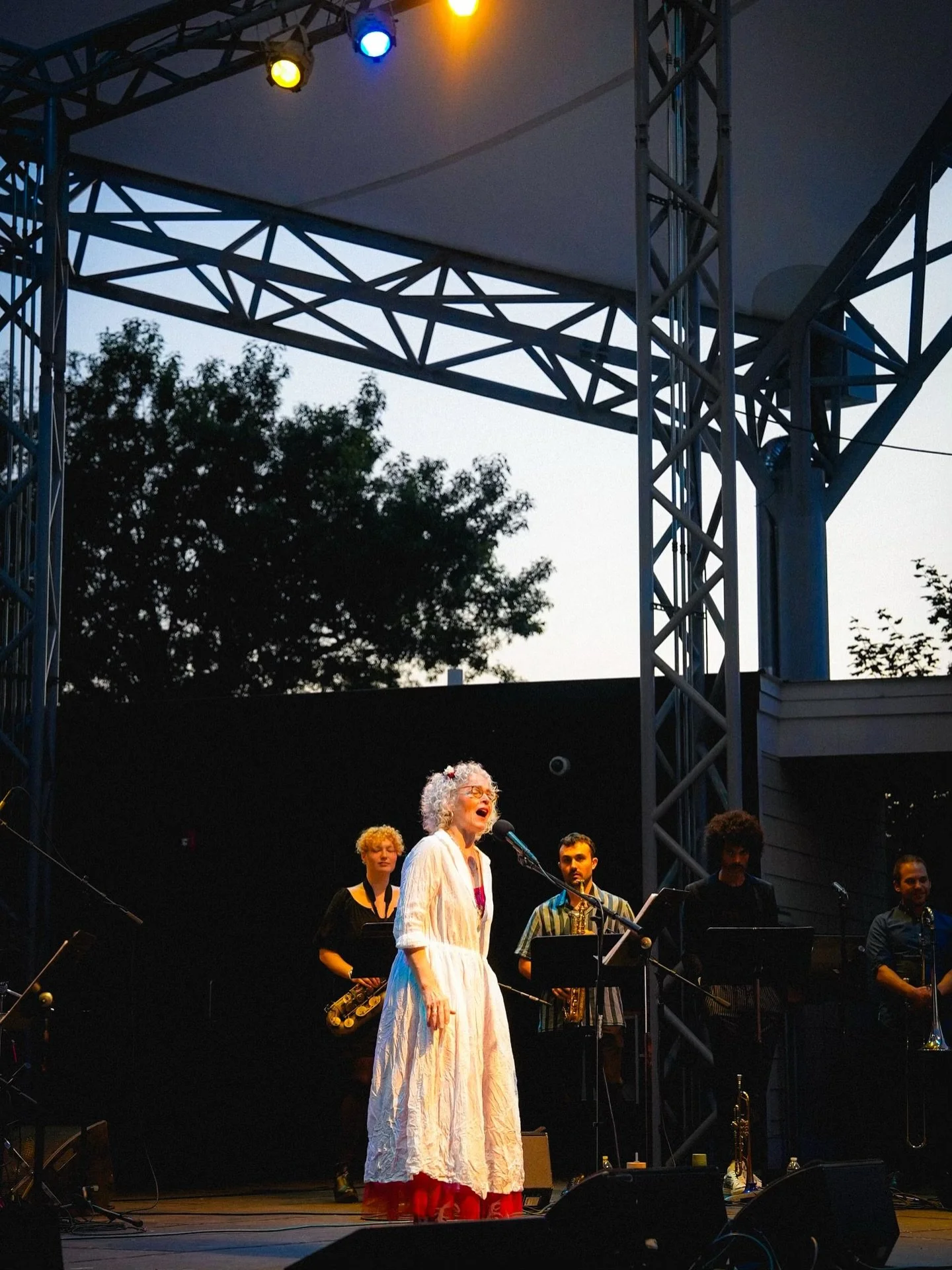 Had an incredible night celebrating Amy&rsquo;s birthday at @levittpavilion! Amy wanted to thank everyone who came out to share this special evening with her and her band, The @goolis Orchestra.

In the meantime, keep your eyes peeled for a special a