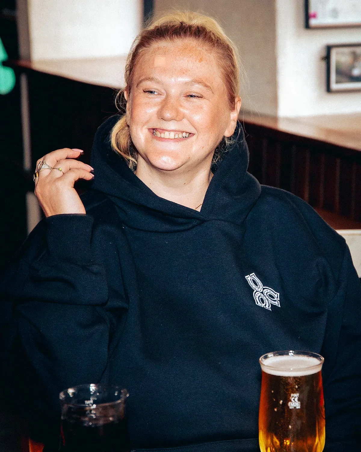 ASH
Hey! I’m Ash the Landlady of the Shoes, you may hear some people call me Peggy. I’ve been a part of the Shoes family for over 16 years, met my future husband (the landlord) in this pub and spent most of my youth growing up within these walls. In 
