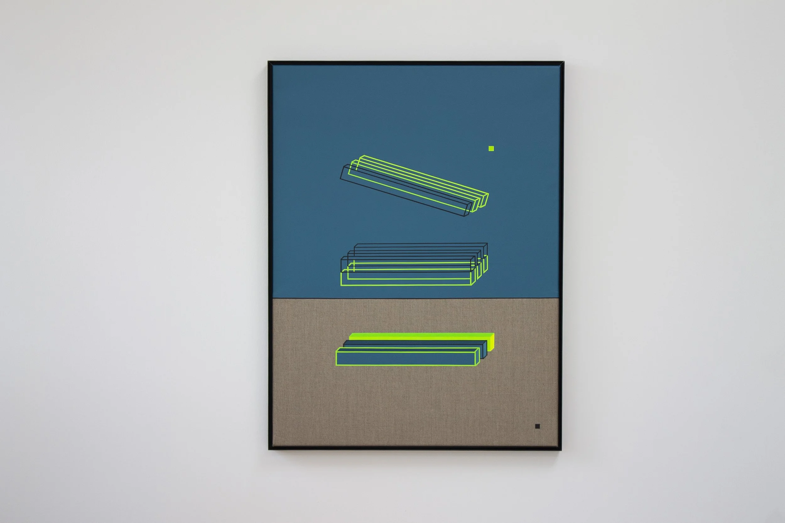 Serie "MITEINS" der Künstlerin Katja Trümper und Gründerin des N9ON Art Studio: Direkt. Simpel. Neon.