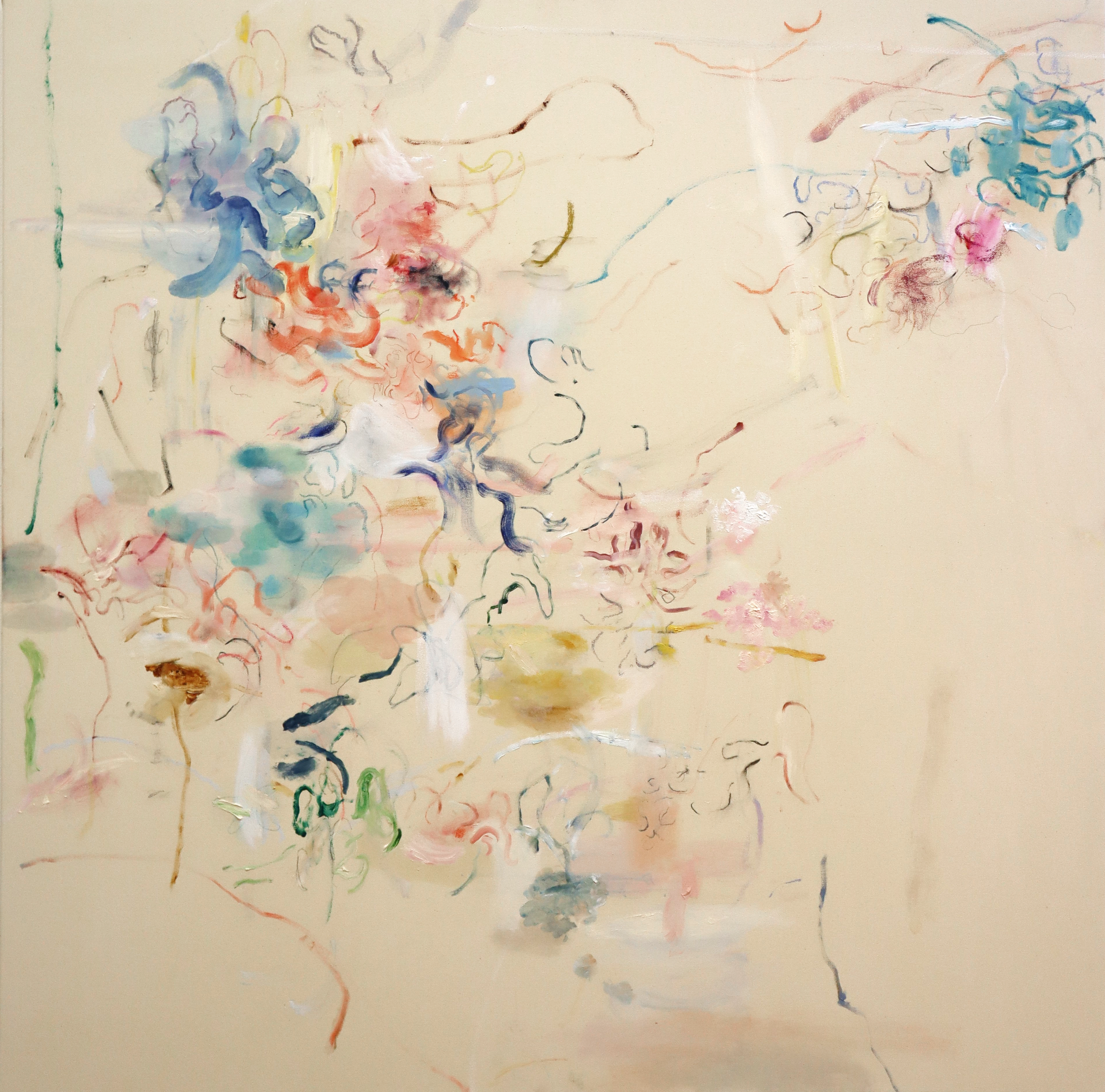 'Ember Into Flame'
100x100 cm