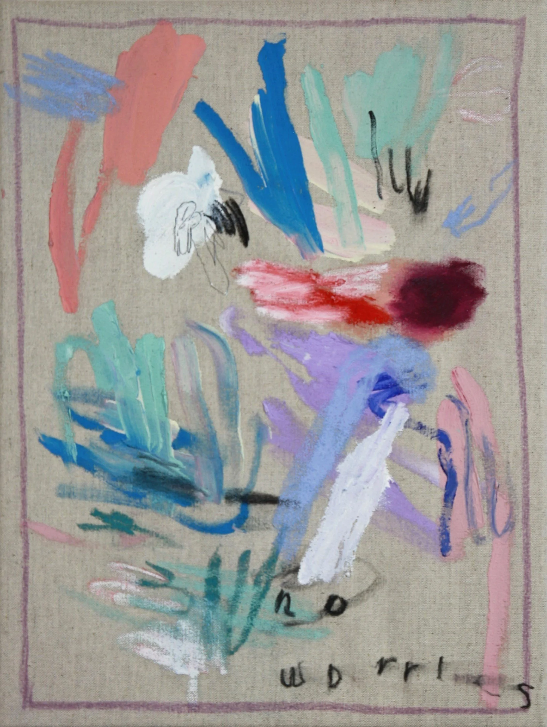 No Worries - 30x40 cm