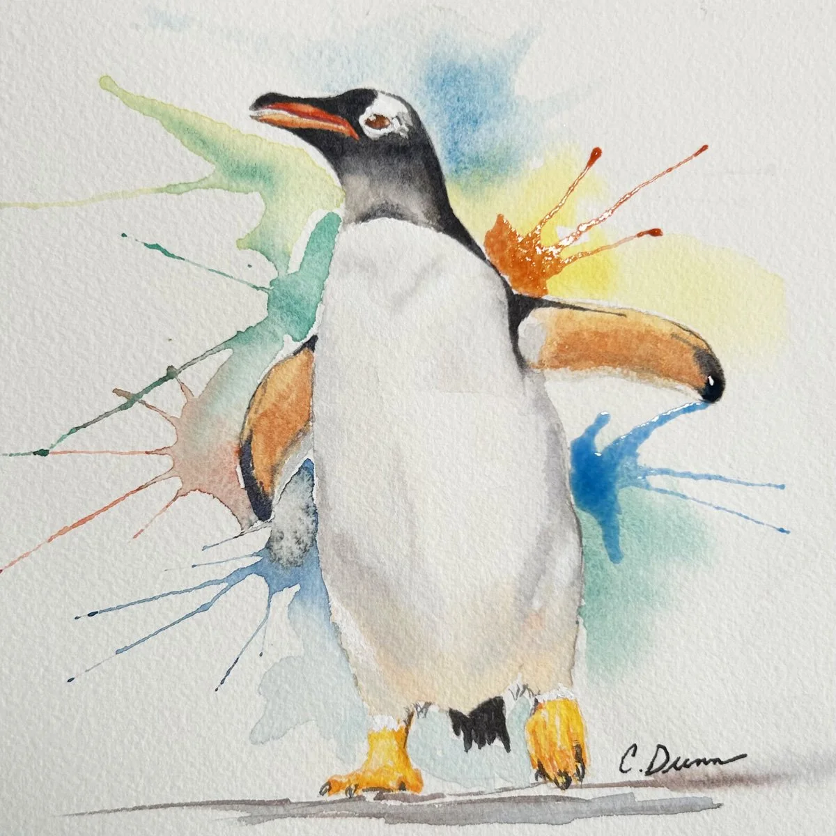 Penguin Party of One
