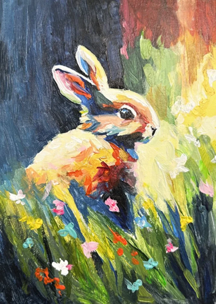 Fiver  5x7 acrylic
