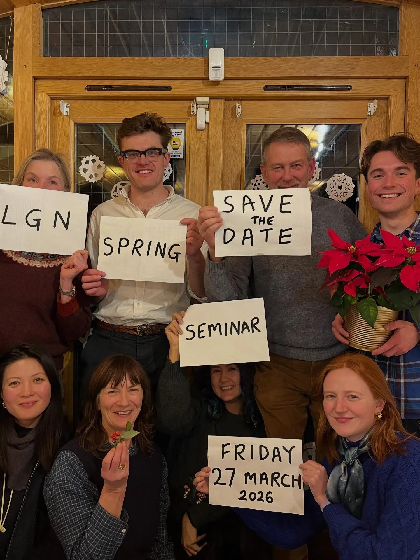 Happy winter solstice. As the Earth now tilts towards longer days and shorter nights, we wanted to share our save the date for the 2026 LGN seminar on Friday 27 March. We&rsquo;ll be sharing more details in the new year.

Until then mark your calend