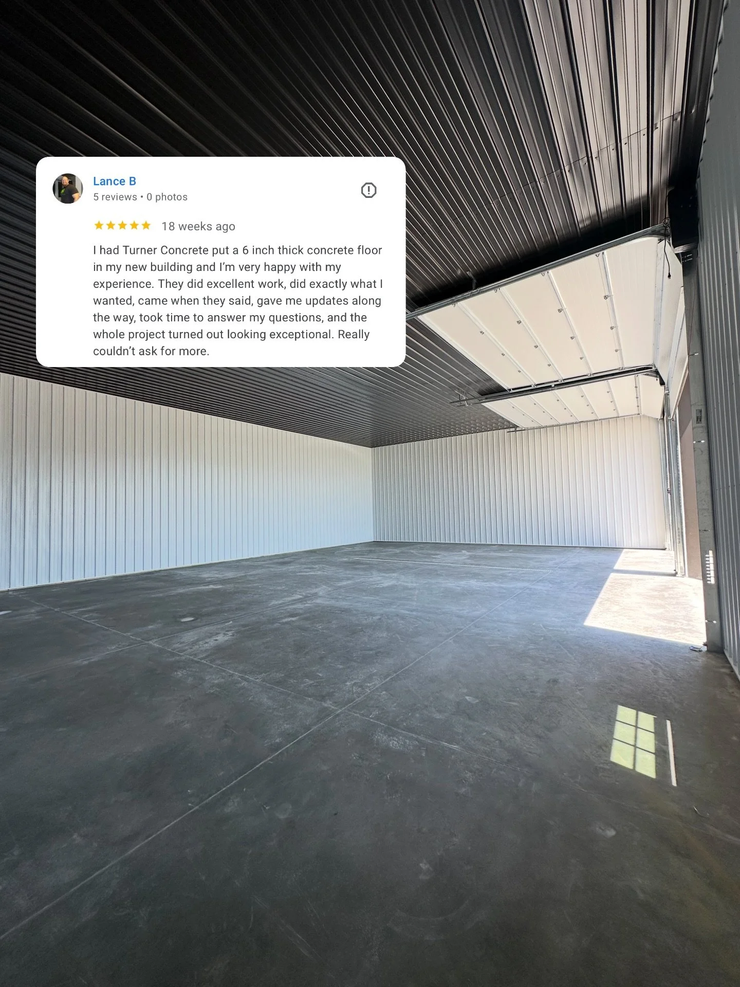 5 ⭐️ client experience from a shop ~ floor project completed over the summer. As we get prepared for the 2026 season we&rsquo;d like to THANK all of our clients for giving us the opportunity to be apart of your projects! 😁

We are also excited to be