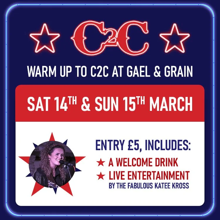 Get Ready for Country 2 Country at Gael &amp; Grain! 🎶🤠 14th March