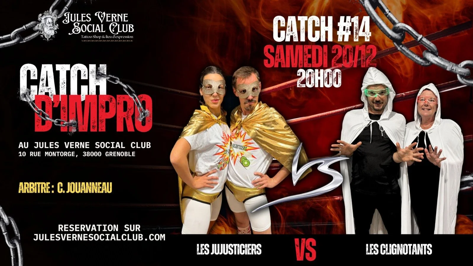 Catch #14 : Les Jujusticiers VS Les Clignotants