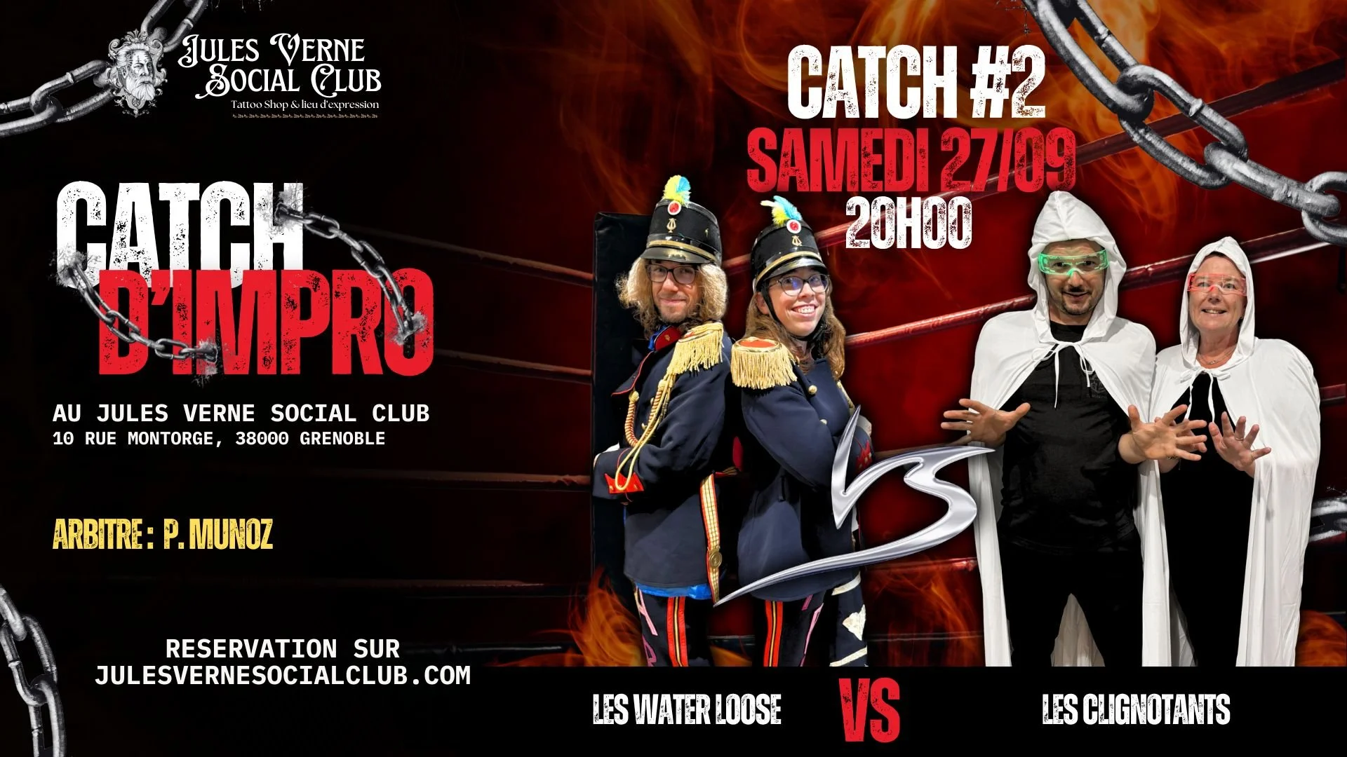 Catch #2 : Les Water Loose VS Les Clignotants