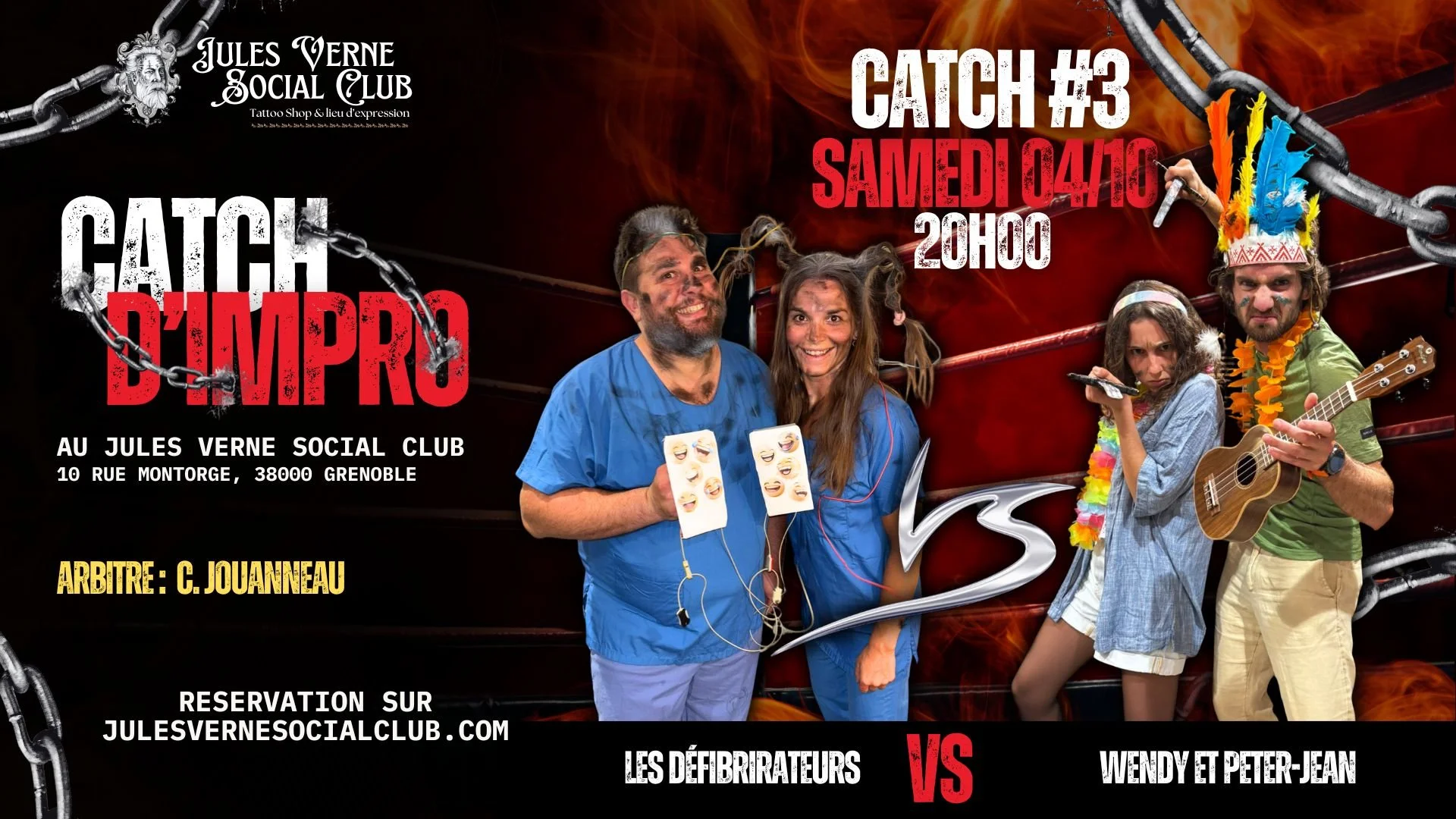 Catch #3 : Les Défibrirateurs VS Wendy Et Peter-Jean
