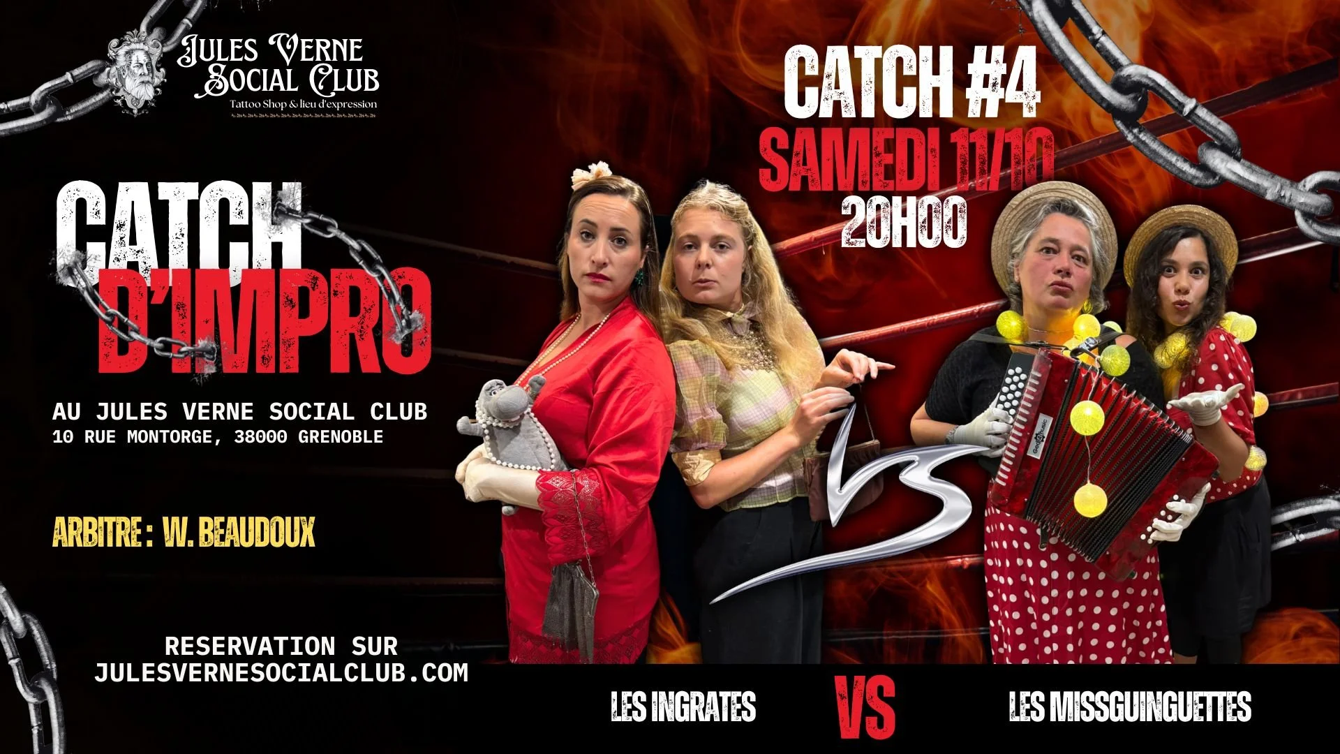 Catch #4 : Les Ingrates VS Les Missguinguettes